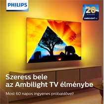 60 napos Philips Ambilight TV élmény