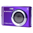 AgfaPhoto Realishot DC-5200 kompakt digitális fényképezőgép, 21MP, lila, (AG-DC5200-PU)