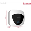 Ariston ANDRIS ELITE 30/5 EU vízmelegítő, mosdó feletti