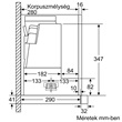 Bosch DFS067K51 beépíthető páraelszívó