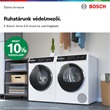 Bosch Serie 6, Serie 8 mosó-, és szárítógépek 10% pénzvisszatérítéssel