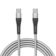 Delight 55435-2 adatkábel USB-C, max. 2A, 2 m, fehér