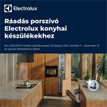 Electrolux konyhai készülékek ráadás porszívóval