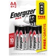 Energizer AA B4+2 MAX ALKALI elem csomag (4+2 db)