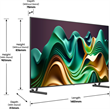 Hisense 65U6NQ 65" UHD SMART MINI-LED TV, 164 cm képátló