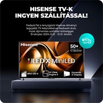 Hisense TV-k ingyenes szállítással