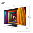 LG 43UT91003LA 43" 4K UHD Smart TV (2024)
