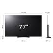 LG OLED77C31LA 77" 4K UHD Smart OLED TV
