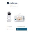 Motorola VM34 baby monitor