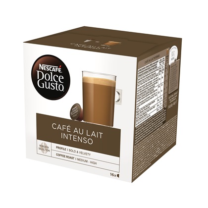 Nescafe® Café Au Lait Intenso Dolce Gusto® kávékapszula, 16 db