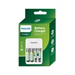 Philips SCB4013NB/00 elemtöltő + 2db AAA 700mAh és 2db AA 1300mAh