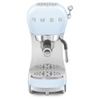 SMEG ECF02PBEU espresso kávéfőző, retro, világoskék