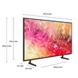 Samsung UE75DU7172UXXH 75" Crystal UHD DU7172 4K Smart TV (2024)