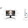 TCL 27R83U 27" 4K monitor, 160 Hz