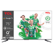 TCL 75C655PRO 75" 4K FALD QLED TV Google TV-vel és Game Master 3.0-val