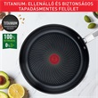 Tefal B8170444 Intuition rozsdamentes acél serpenyő 24 cm