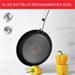 Tefal B8170444 Intuition rozsdamentes acél serpenyő 24 cm