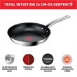 Tefal B8170444 Intuition rozsdamentes acél serpenyő 24 cm