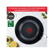 Tefal B8171944 Intuition rozsdamentes acél wok serpenyő 28 cm