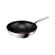 Tefal B8171944 Intuition rozsdamentes acél wok serpenyő 28 cm