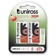 Uniross UH2C3000 HYBRIO C/baby 1,2V 3000mAh Ni-MH akkumulátor 2db/csomag