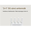 Xiaomi AX3000T EU (DVB4423GL) kétsávos Wi-Fi 6 router, 4x Gigabit LAN, fehér