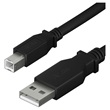 Yenkee YCU 016 BK USB A - USB B kábel