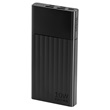 Yenkee YPB 1041 Power Bank, 10 000 mAh kapacitású, duális USB-kimenettel ellátott, fekete