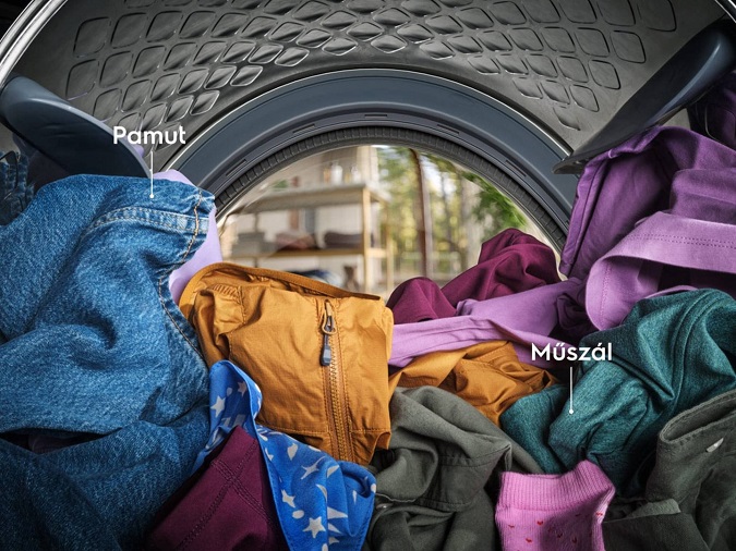 Electrolux szárítógép MixCare funkció