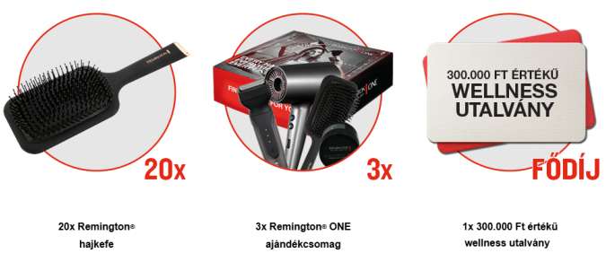 Remington nyereményjáték nyeremények